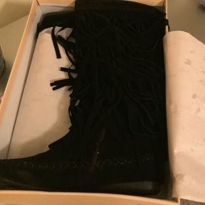 Fringe Moccasins